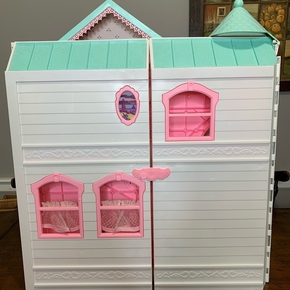 MAKE ME AN OFFER Vintage Barbie Deluxe Dream House Playset 18638 Mattel 1998 - Picture 7 of 17